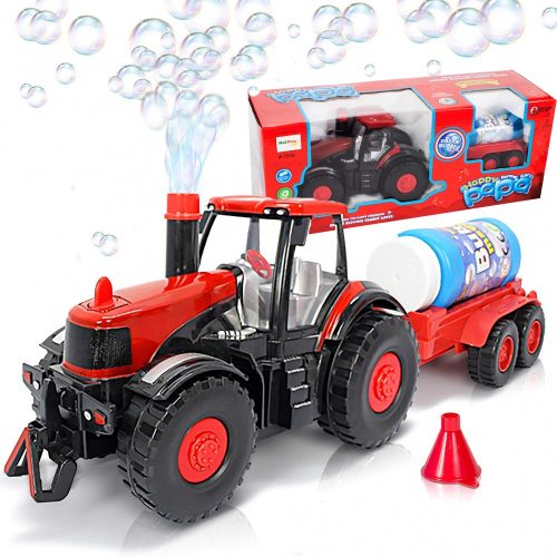 TRAKTOR za PUHANJE MJEHURIĆA SAPUNA s PRIKOLICOM