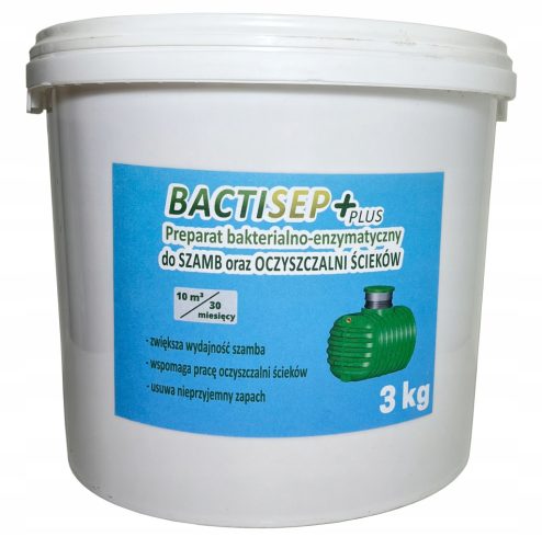 BioAktiv Plus 3 kg - Pripravak za septičke jame i pročišćavanje otpadnih voda