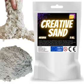 Kreativni pijesak - Prirodni pijesak za kreativnu igru 3 kg