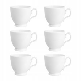 MariaPaula šalica bijeli porculan 350 ml 6 kom.