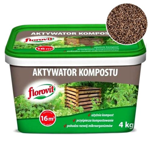 Organski aktivator komposta Florovit za ubrzanje procesa kompostiranja 4 kg