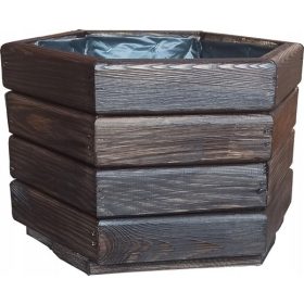    DreFko saksija 40 cm x 34 x 26 cm promjer 40 cm ružino drvo