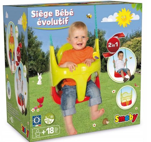 Smoby Huška s Naslonom za Vrt i Sobi