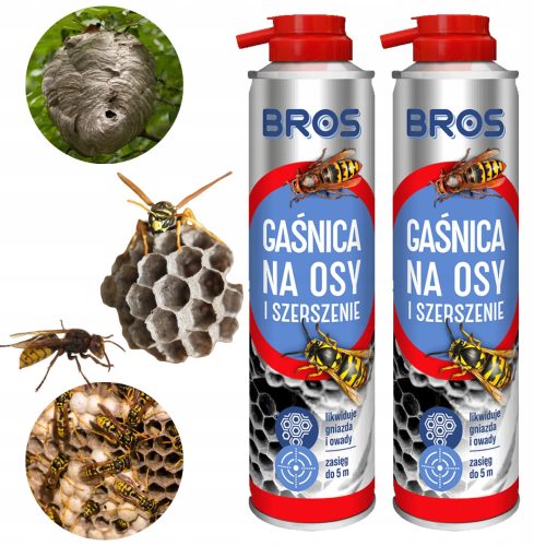 Sredstvo protiv insekata - Aparat za gašenje ose i stršljena Bros 600 ml