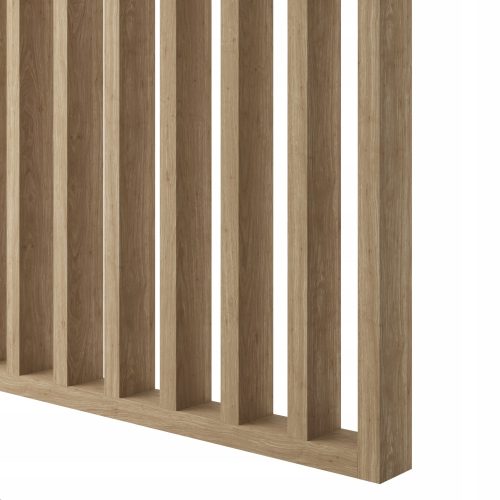 Lamela zidna - gotovi set - 51 cm - hrast prirodni