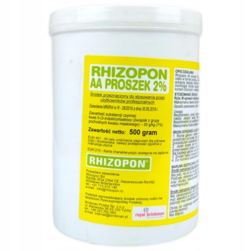 Rhizopon AA 2% 500g - Sredstvo za poticanje rasta korijena u prahu