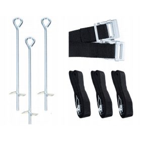 Sigurnosne sidra za trampolin set od 3 komada