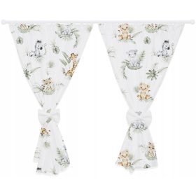  UKRASNE ZAVJESE + MAŠNA 155cm 2kom BABYMAM