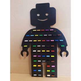 LUDZIK XL stalak za figure, kocke, 56 mjesta, stalak