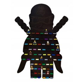 Nindža XL držač za kocke, figurice, 71 kom