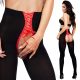 Senzualne STRIPPANTS Rajstope s vezom poput steznika otvoreni SEXI
