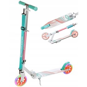   Raven Alice Sklopivi Romobil s 2 Kotača, Bijeli, 145 mm LED Kola