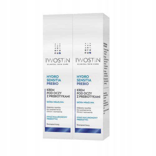 Iwostin Hydro Sensitia Prebio Krema za Područje Očiju s Prebioticima 15 ml