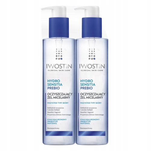Iwostin Hydro Sensitia Prebio Čistilni Micelarni Gel 200 ml