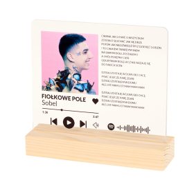 Bijelo Staklo za Fotografije Spotify Pjesme Y4