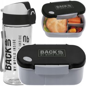   LunchBOX Deluxe za ručak s 3 odjeljka i BPA-free bocom za vodu