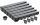 LINEARNA DRENAŽA H105 rešetka POCINČANA SET 6m