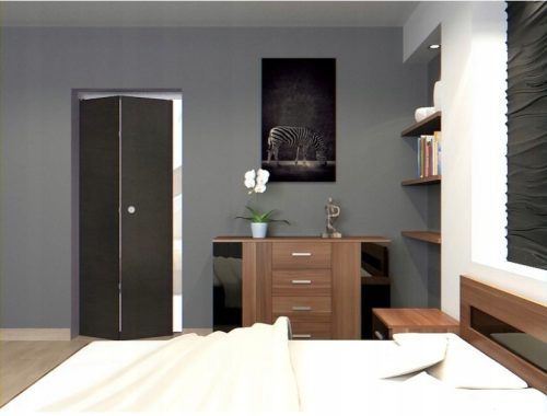 Kamar Preklopna Vrata 80 cm - Set za Sklopiva Vrata Eco Full