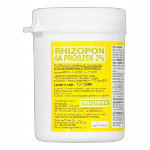 RHIZOPON AA 2% puder za ukorjenjivanje 100g - Izuzetno efikasan i jak