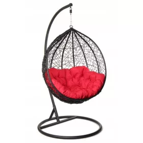   Vrtna viseća stolica - KDK-Design samostojeća viseća fotelja 93 cm 120 kg