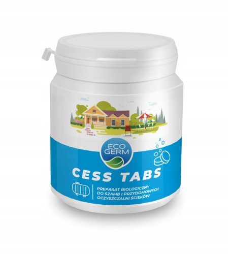 EkoGerm Cess Tabs 120g za septičke jame i postrojenja za pročišćavanje otpadnih voda