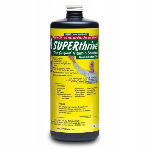 Superthrive Superaktivno Gnojivo za Bolji Rast i Cvjetanje 0,8 kg 0,48 l