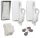 Domofon Cyfral Cosmo R2 set srebrni