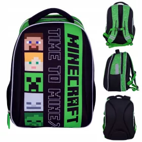 Višenamjenski školski ruksak MINECRAFT ALEX&STEVEN 20l