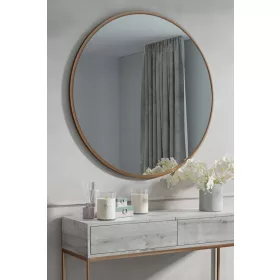  Okruglo veliko industrijsko čelično ogledalo Goa 150cm