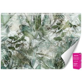 Veliki 3D zidni mural za dnevnu sobu Šuma 450x315