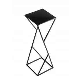 Stalak za cvijeće Loft Industrijski Crni 70 cm