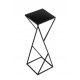 Stalak za cvijeće Loft Industrijski Crni 70 cm
