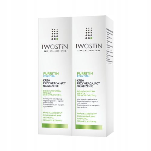 IWOSTIN PURRITIN REHYDRIN Krema za obnavljanje hidratacije kože 40 ml