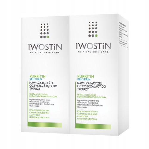 IWOSTIN Purritin Rehydrin hidratantni gel za čišćenje lica