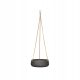  Keramičke posude 24 cm x 24 x 9 cm promjer 24 cm staklena vlakna + cement, pijesak i mljeveni crni kamen
