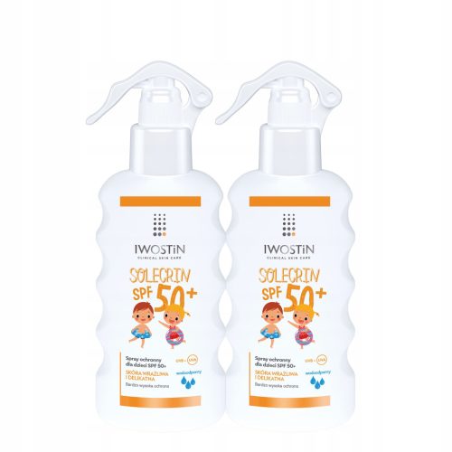 Iwostin Solecrin SPF 50+ Zaštitni Sprej za Djecu - Vodootporan i Bez Mirisa