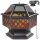  Gardebruk Kamin Fire Bowl Fire Basket Čelik