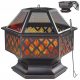  Gardebruk Kamin Fire Bowl Fire Basket Čelik