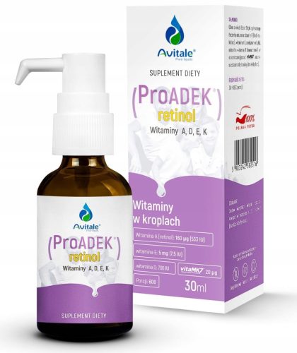Avitale ProADEK Retinol 30 ml - Kompleks prirodnih vitamina u kapi
