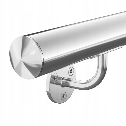 Inox ograda za zid, 300 cm, visokog sjaja, certificirana prema TUV standardima