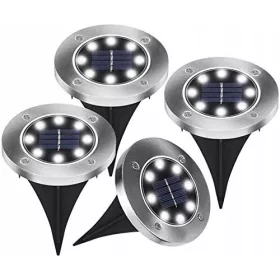  Solarna lampa, srebro, 13,5 cm, 1 kom.