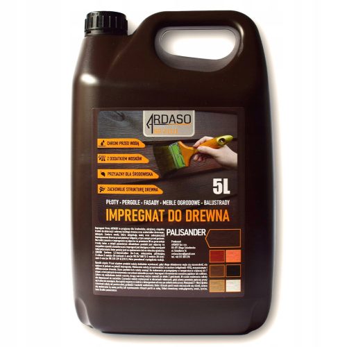 IMPREGNAT boja za drvo 5l palisander ARDASO