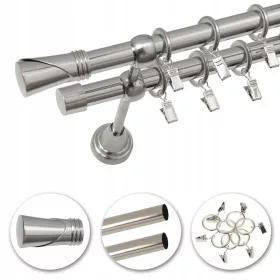  Dupli karniš 19 mm + 19 mm 220 cm