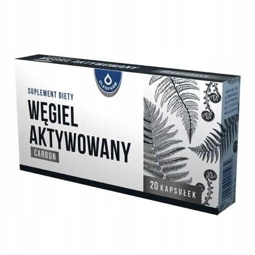 Oleofarm aktivni ugljen za probavu kapsule 20 kom.