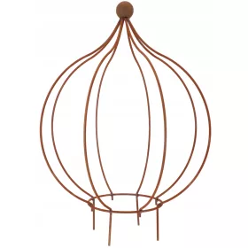 UKRASNA FIGURICA VRTNOG LUKA, METALNA HRĐA, 49CM