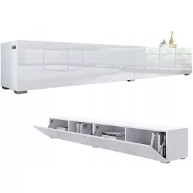 NISKI TV stalak 210 cm bijeli sjaj