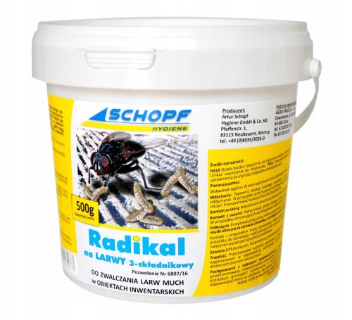 Sredstvo protiv insekata - SCHOPF puder protiv muha 0,5 kg
