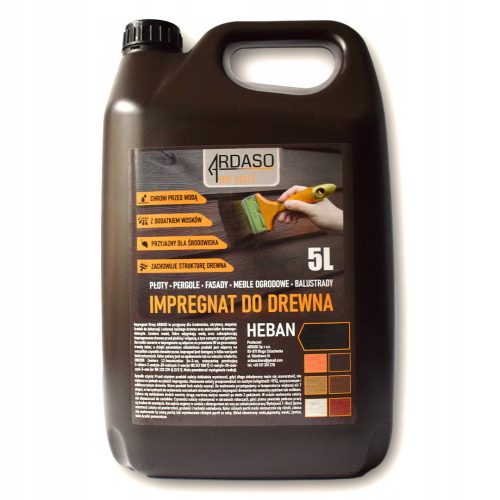 IMPREGNAT zaštitna boja za drvo 10l - Ebanovina