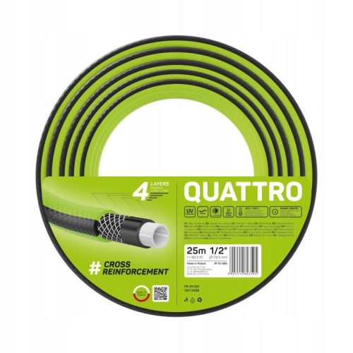  QUATTRO vrtno crijevo 1/2'' 25 m CELLFAST 10-065