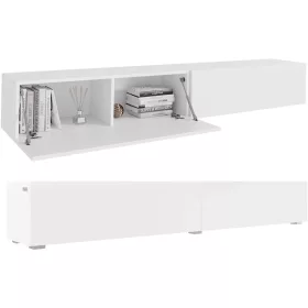 NISKI TV stalak 210 cm, mat bijeli